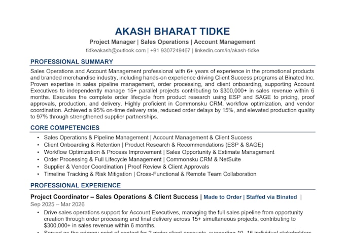 be your CRM and order management VA using commonsku